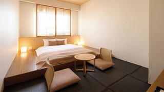 ジャパニーズダブルルーム 禁煙 (タオルの交換、ゴミの回収のみ毎日実施・4泊以上でのご宿泊は3泊毎に通常清掃)