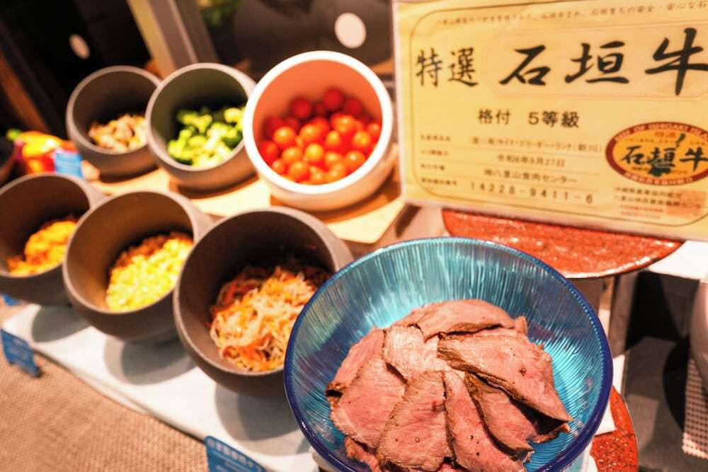 朝食ビュッフェ