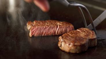 鉄板焼きディナー一例 / 2