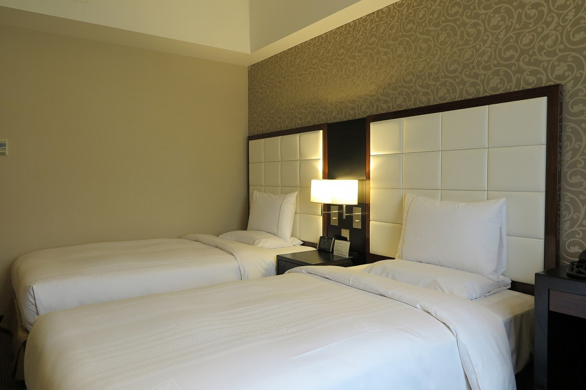 プレミアムフロアのスタンダードツインです