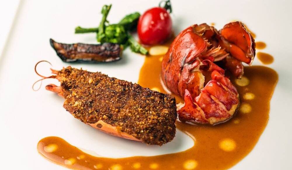 活けオマールエビのポワレ / 2