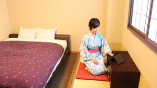 デラックス ダブルルーム 専用バスルーム付き