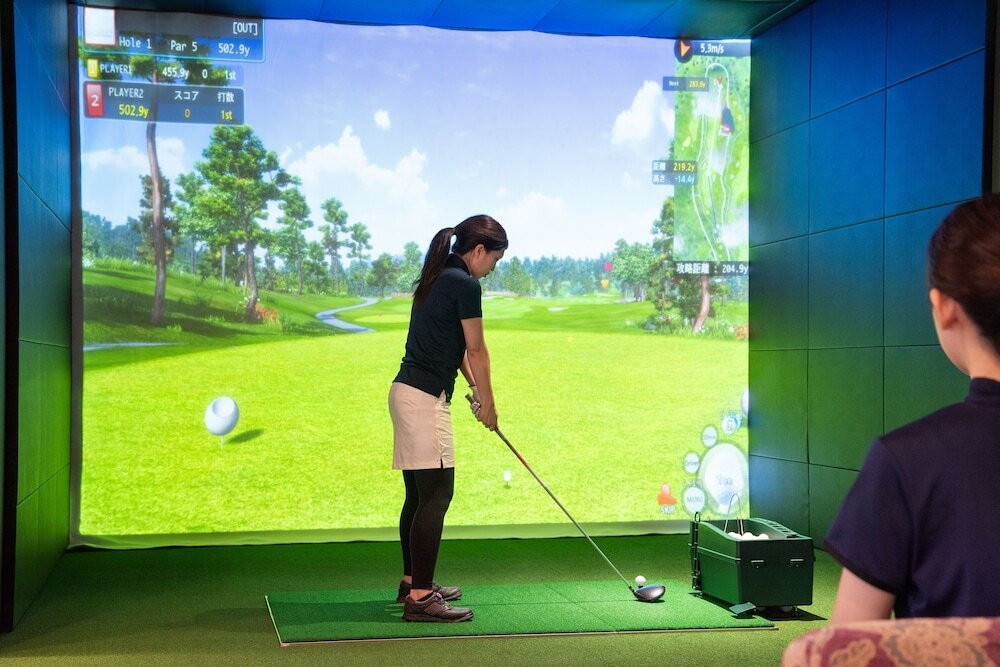 屋内ゴルフ練習場