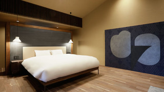 新館211:坪庭ビューバス東山ビューデラックス キングベッド