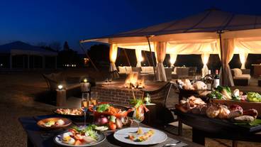 グランピングディナー① / 8