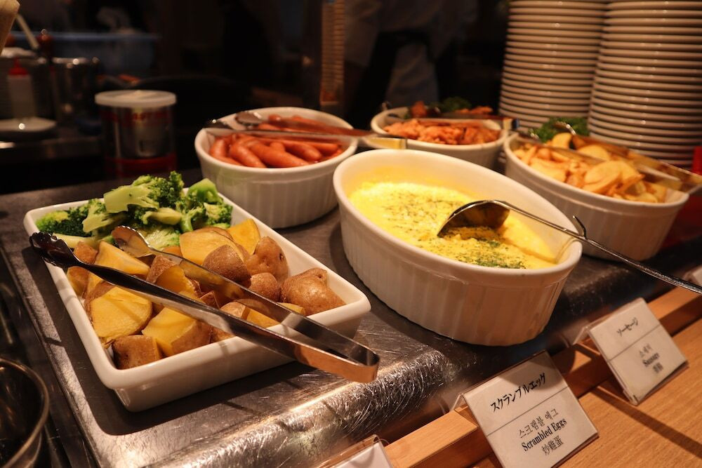 朝食ビュッフェ