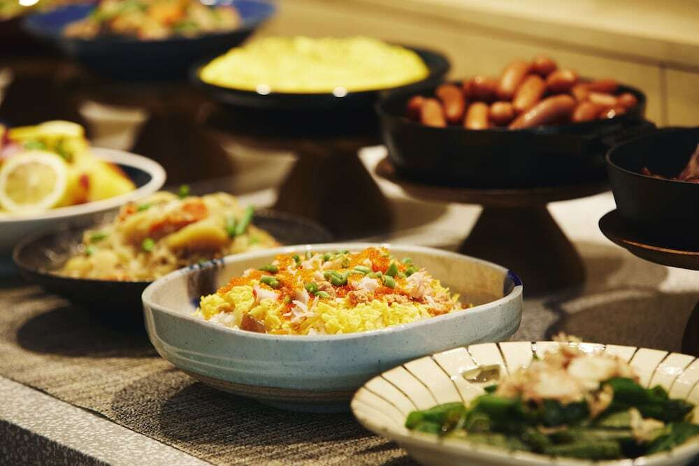 朝食ビュッフェ