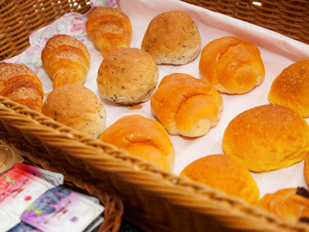 朝食ビュッフェ