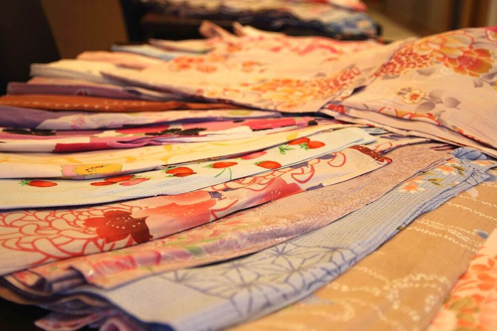 オリジナルの「湯かご」と約100着から選ぶ色浴衣のコーディネートは無限大♡3494540