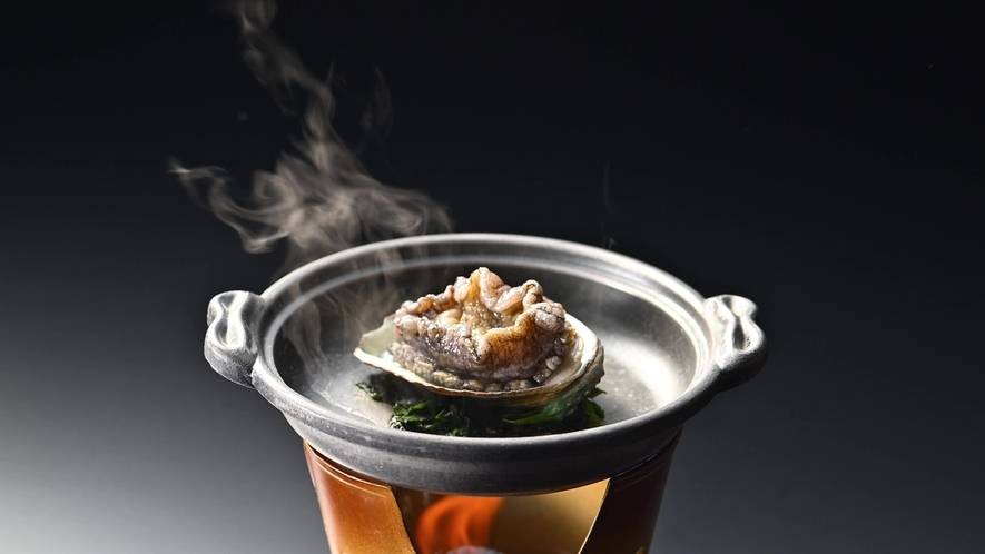 鮑踊り蒸しコース / 4