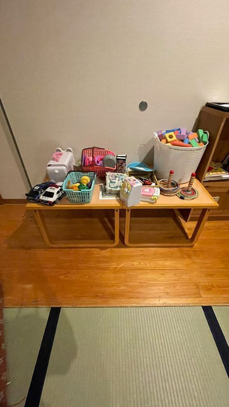 キッズスペースのおもちゃ一例