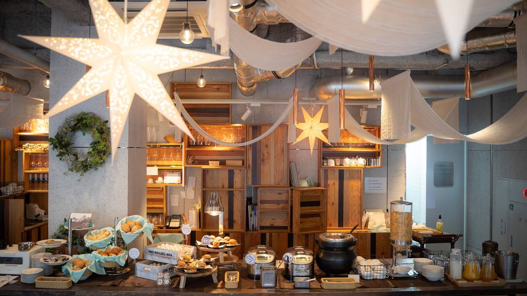 「@lobby cafe」で
フレッシュな朝食 / 2