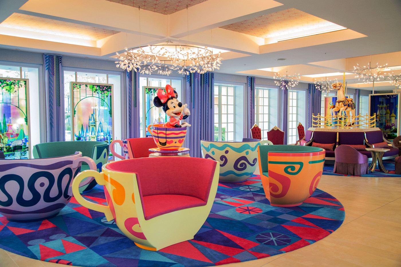 ディズニーモチーフの可愛い館内で東京ディズニーリゾートの余韻に浸れる♪4252027