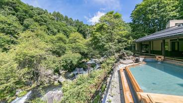 渓流露天風呂② / 2