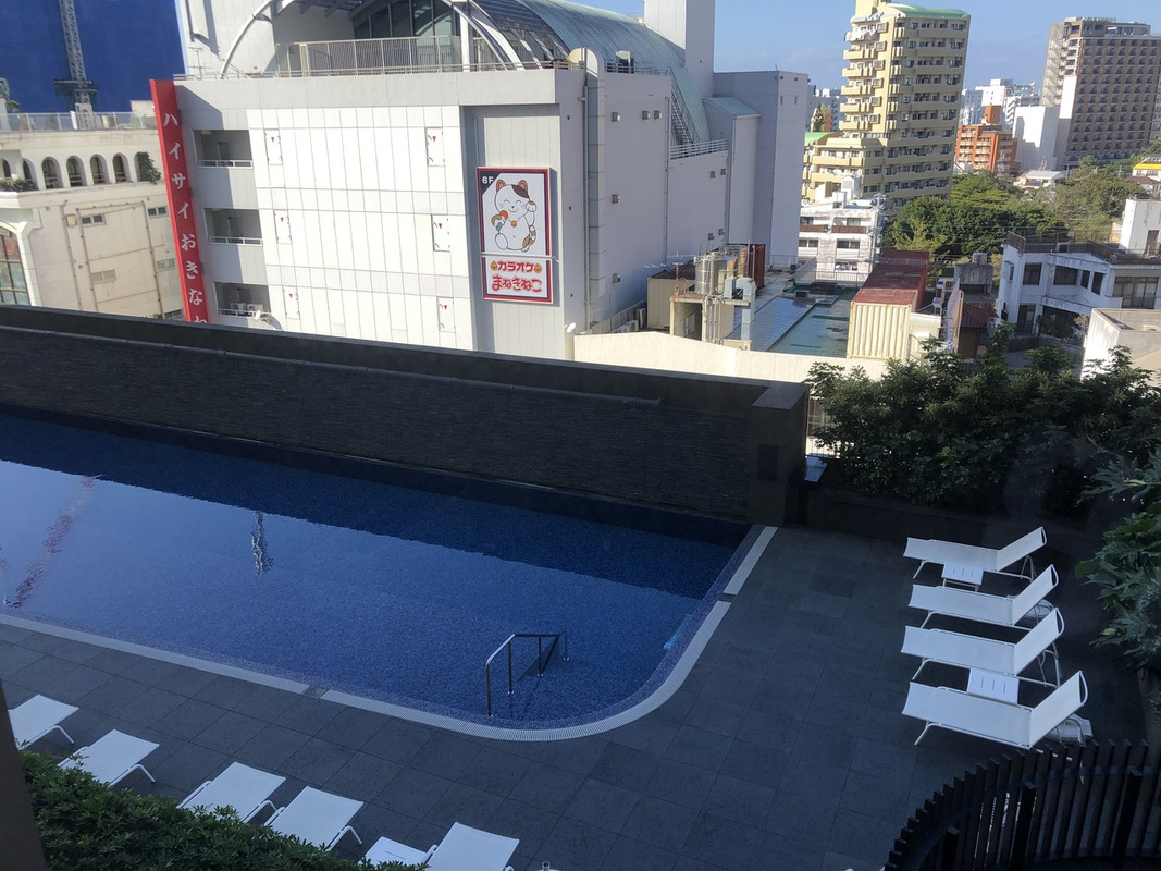 5階でした。プールビュー