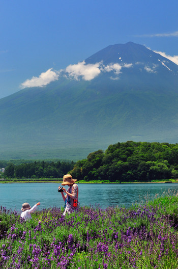 Relax and have fun with your family on a trip to Lake Kawaguchi♪3456211