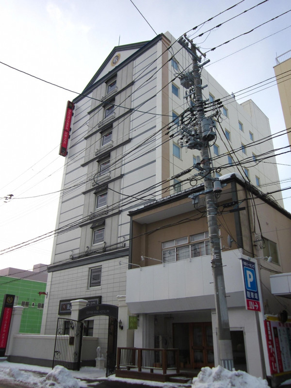 規模的にはコンパクトなホテル