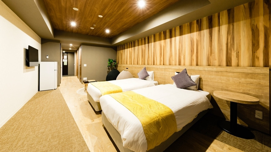 キングサイズのベッドにテンションUP♪4006591