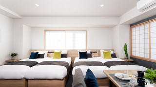 アパートメント (4 Single-Beds)