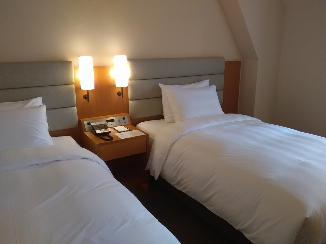 ベッド幅120センチで広めなのが嬉しい！