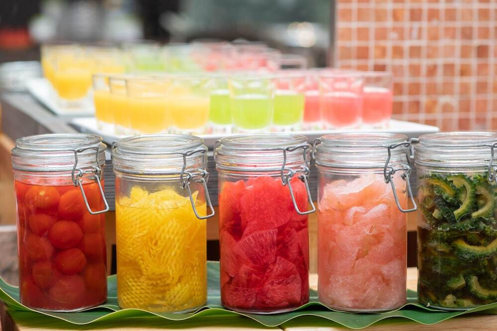 朝食ビュッフェ