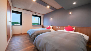 ツインルーム 飛行機ビュー