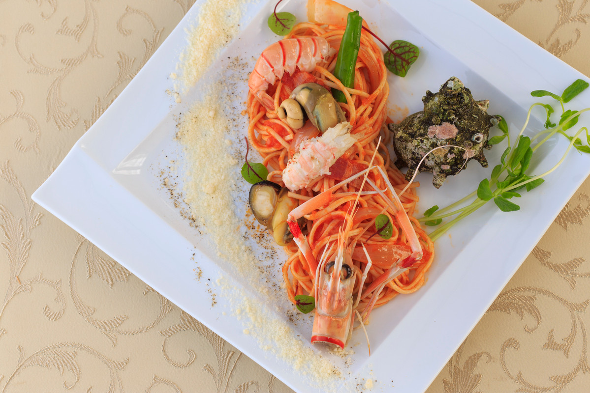 長崎県産の新鮮な魚介類