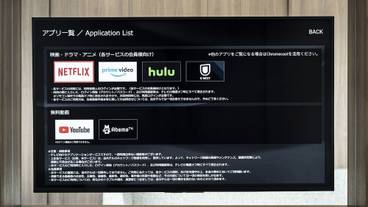 客室テレビ / 21