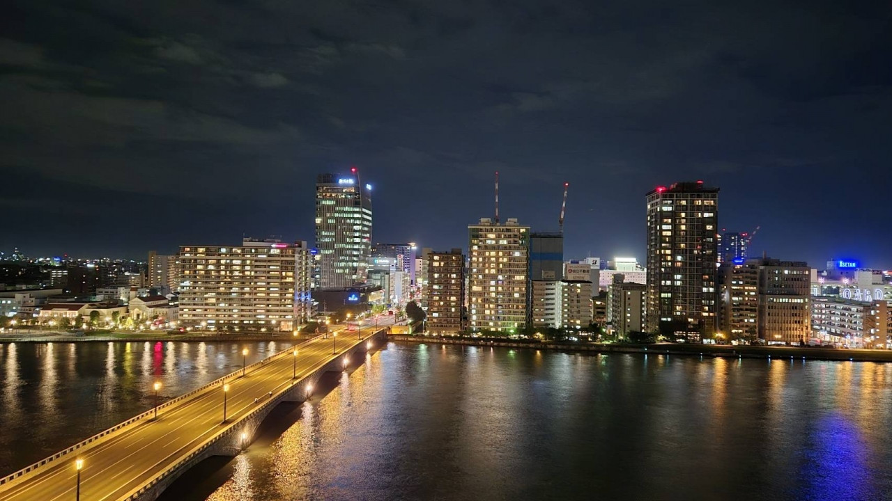 夜景も綺麗です