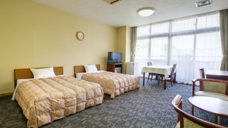 バリアフリー対応洋室ツイン 喫煙可