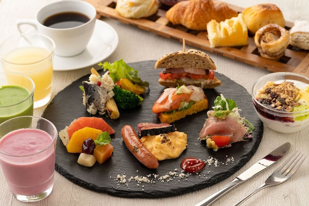 朝食ビュッフェ