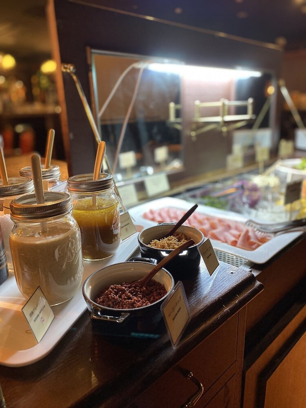 朝食ビュッフェ