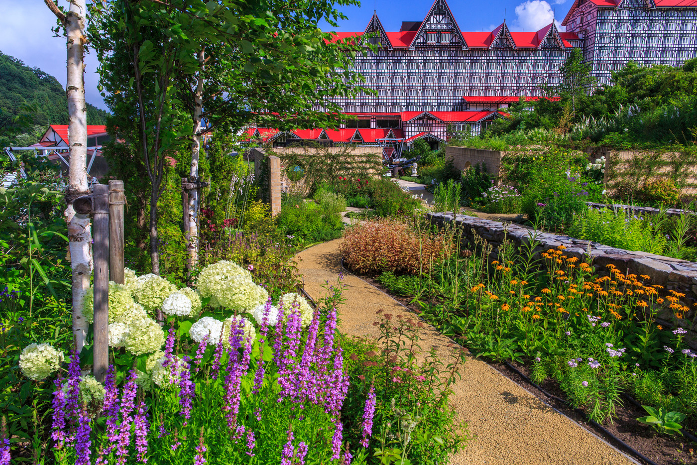 白馬コルチナ　イングリッシュガーデン