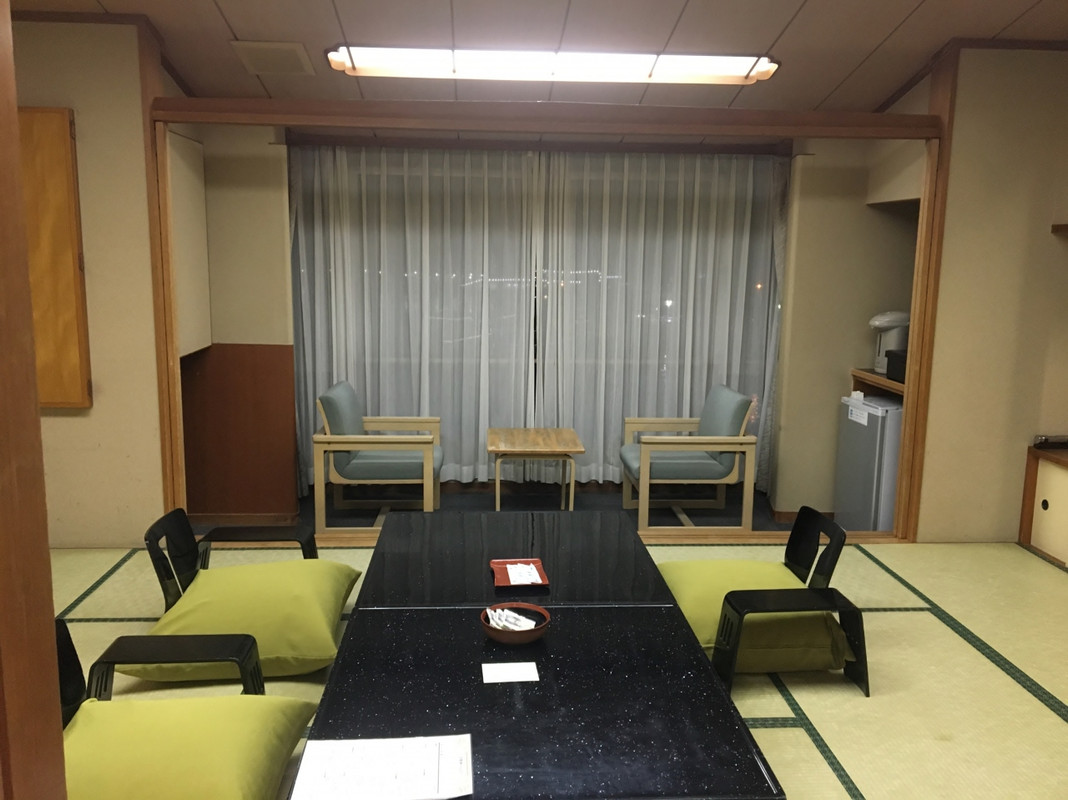 窓から海も見れました