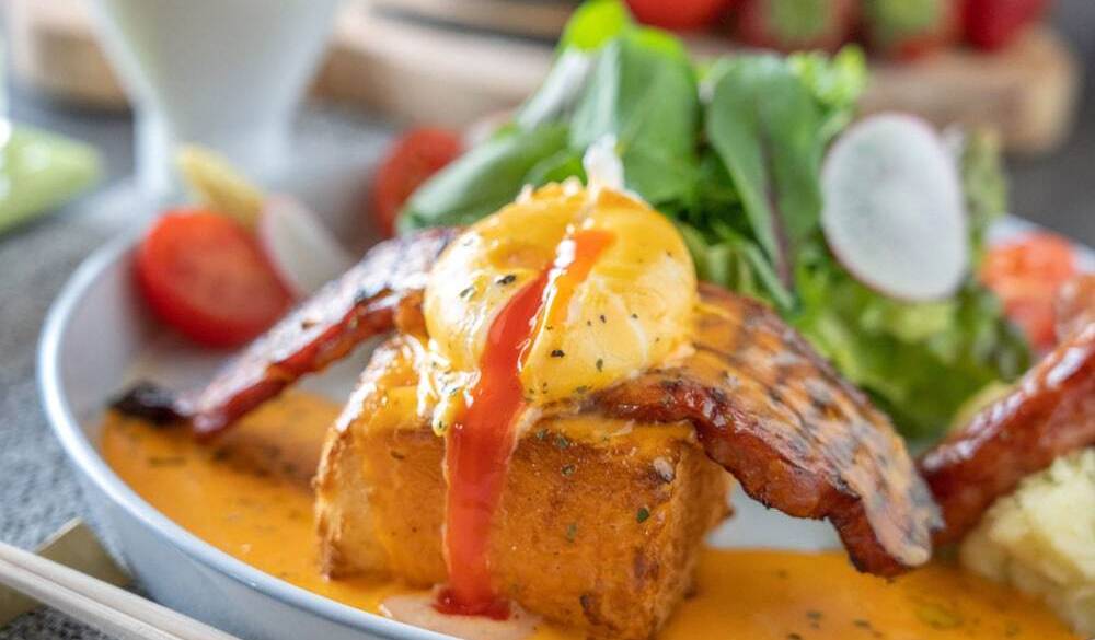 洋朝食一例② / 2