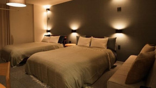 デラックス ダブルまたはツインルーム 禁煙 キッチン