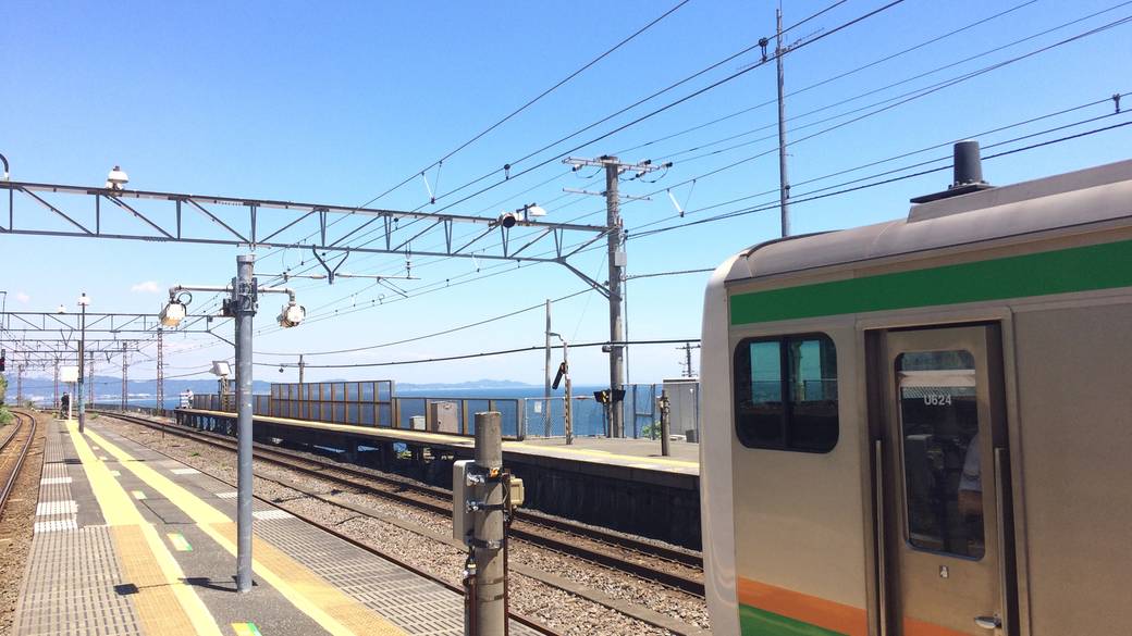 湯河原駅まで電車で♪
のんびり鉄道の旅 / 1