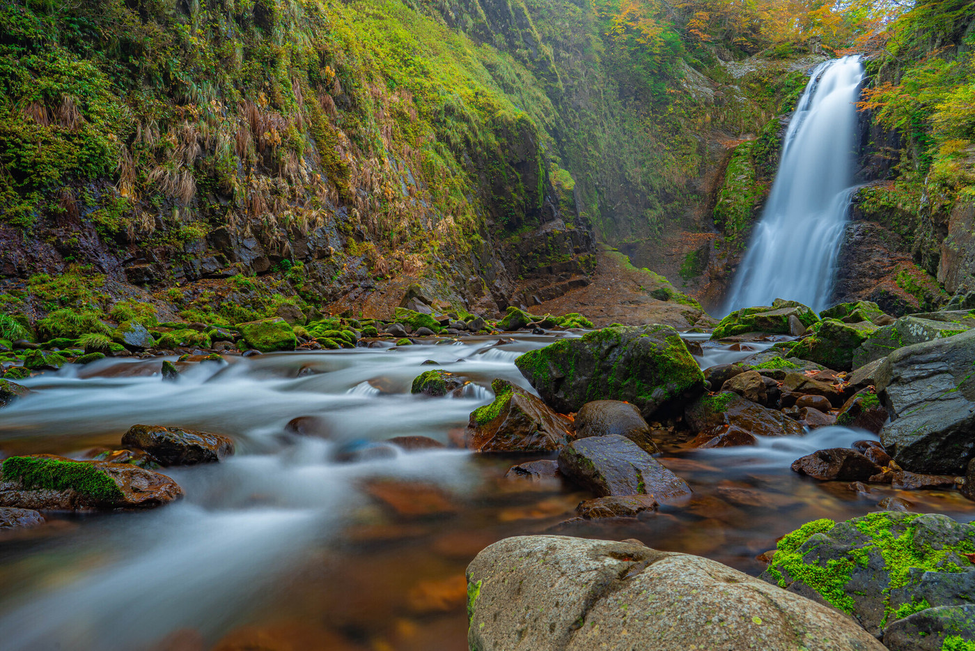 秋の秋保大滝　【宮城県】