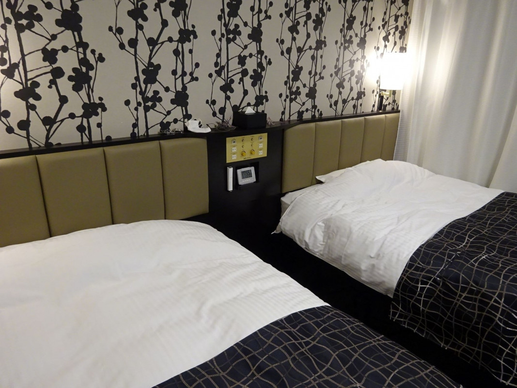 ツインで、まあまあの広さ。