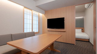 コネクティング 2ベッドルームアパートメント (シングルベッド8台)