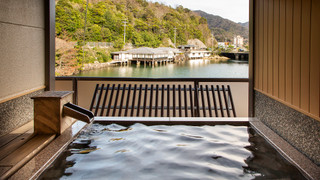 和洋室, 禁煙 (New【露天風呂付】スイート [特別フロア]-悠久-和洋室)