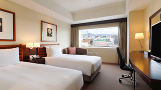 プレミアム ルーム シングルベッド 2 台 シティビュー