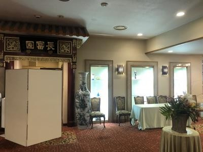 １階のレストラン