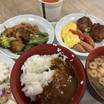 無料朝食。朝カレーで全体を底上げ?