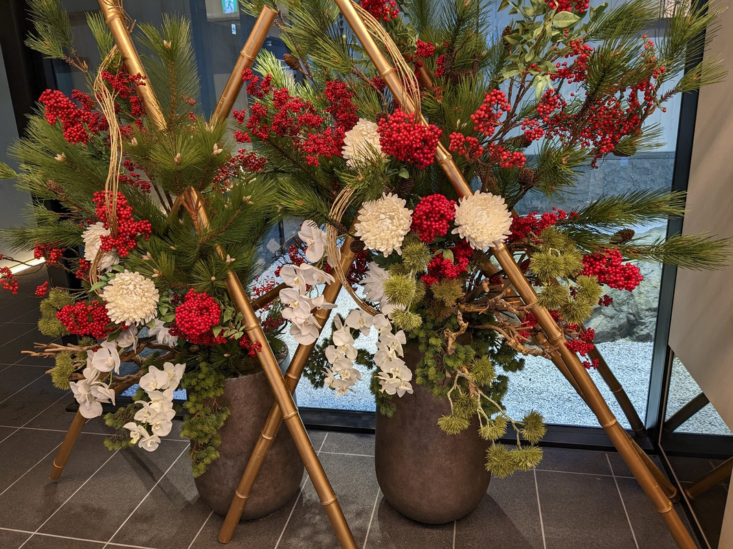 ロビーに飾ってあったお花