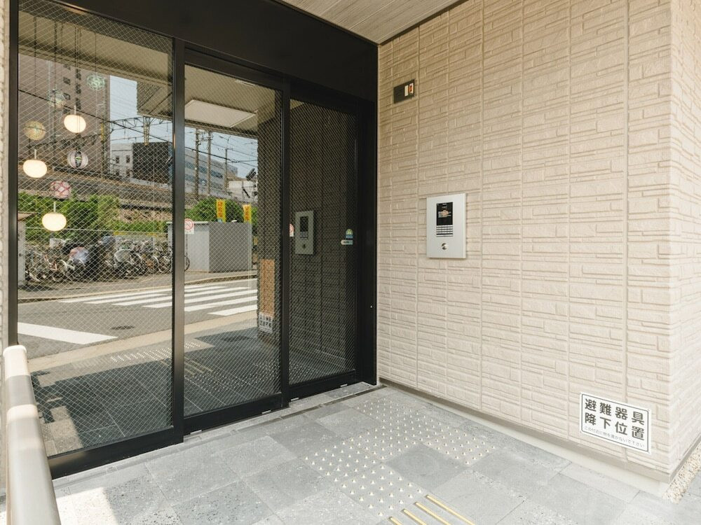 施設の入り口