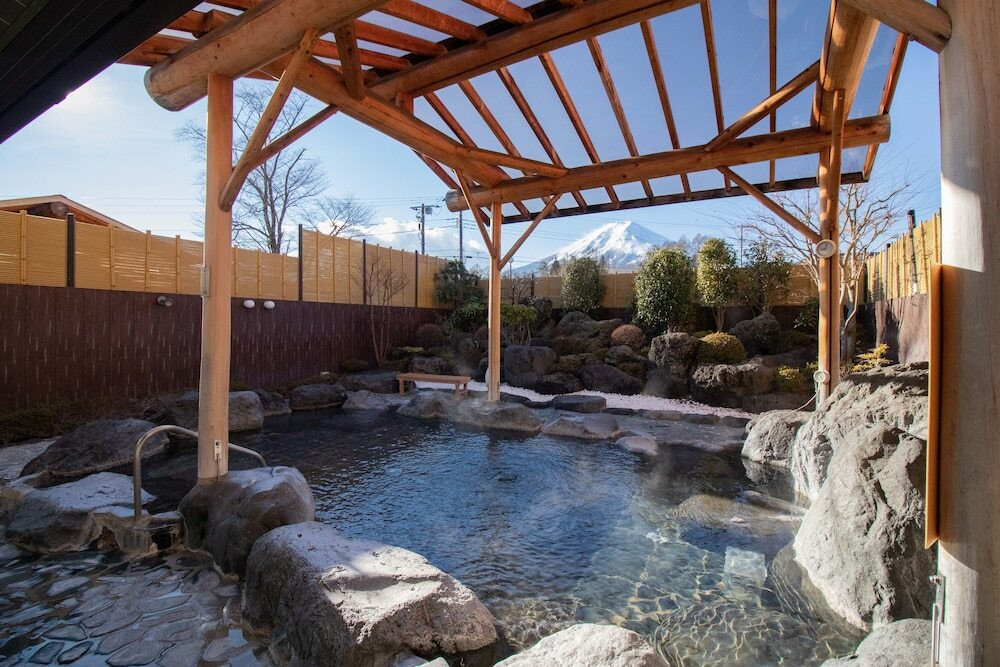 隣接する露天風呂付き大浴場が無料で利用できる！3404527