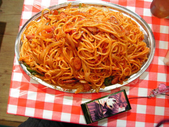 「スパゲッティーのパンチョ 渋谷店」料理 1043789 2009年11月16日ナポリタン星人