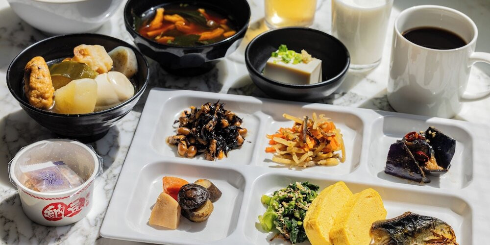 朝食ビュッフェ