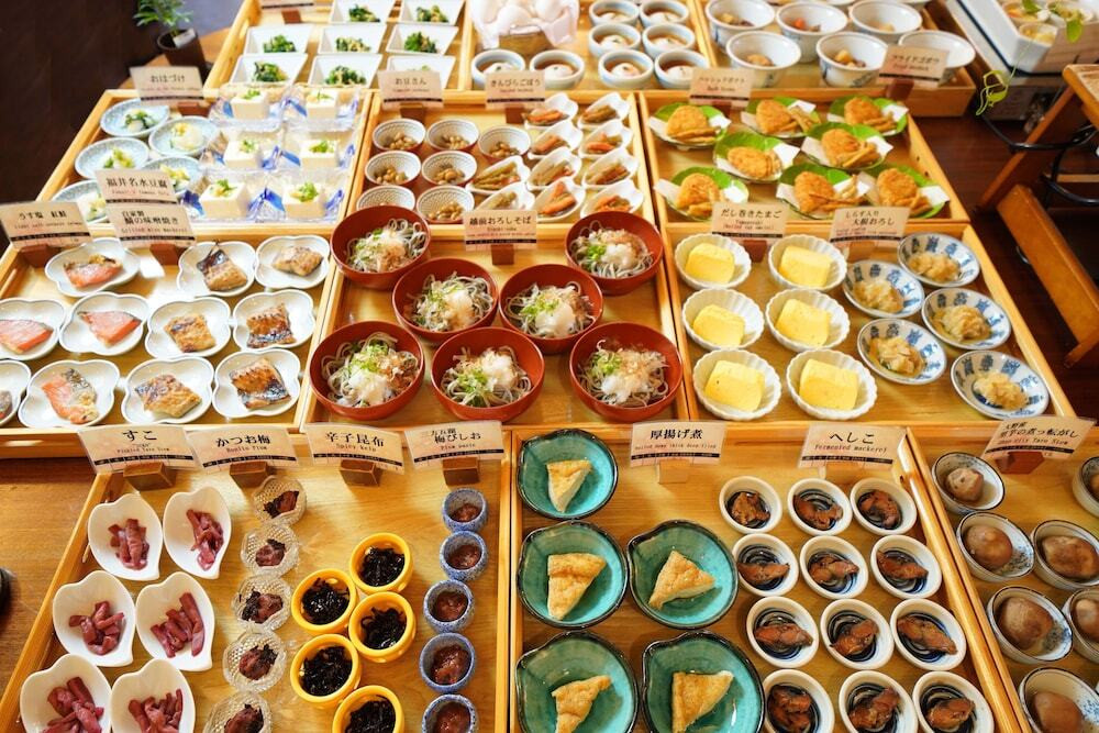 越前和紙のアートが素敵♪小鉢スタイルの朝食ビュッフェも◎4260390